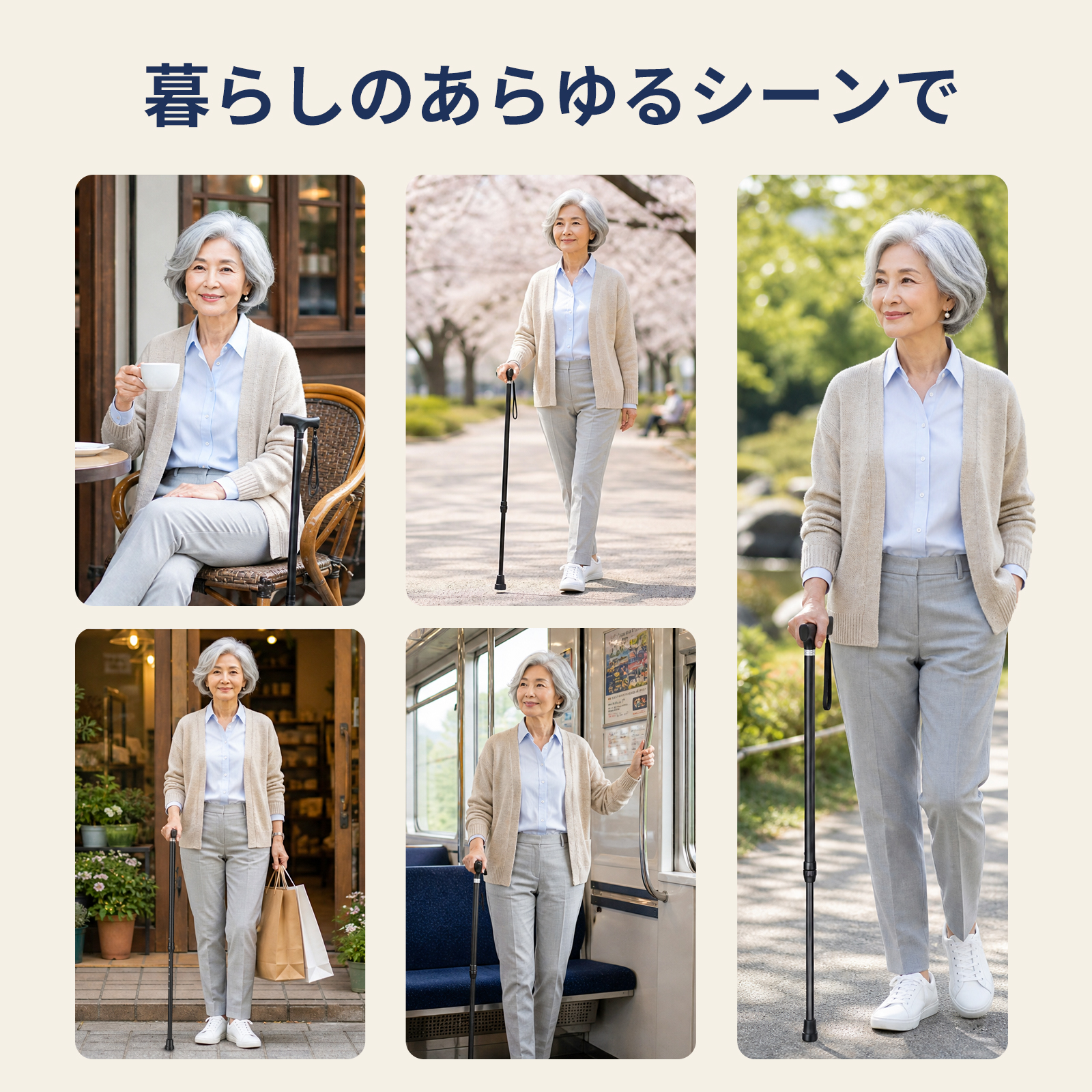 杖 ステッキ BK-T01 - 图片 8